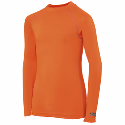 Rhino Childrens Boys Long Sleeve Thermal Underwear Base Layer Vest Top - SY-MY, Orange