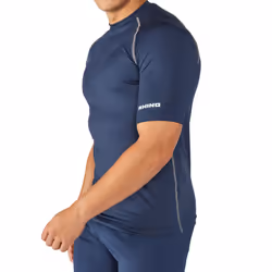 Rhino Mens Sports Base Layer Short Sleeve T-Shirt - XS, Navy