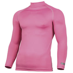 Rhino Mens Thermal Underwear Long Sleeve Base Layer Vest Top - 2XL, Pink