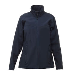 Regatta Womens/Ladies Uproar Softshell Jacket (Water Repellent & Wind Resistant) - 10, Navy/Navy