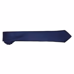 Premier Tie - Mens Slim Retro Work Tie - One Size, Navy