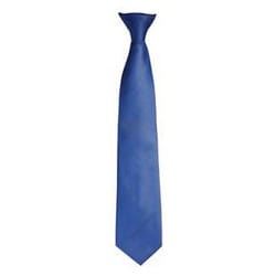 Premier Mens Fashion âColoursâ Work Clip On Tie - One Size, Mid Blue