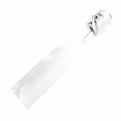 Premier Scarf - Ladies/Womens Plain Business Scarf - One Size, White