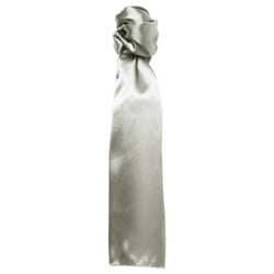 Premier Scarf - Ladies/Womens Plain Business Scarf - One Size, Silver