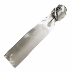 Premier Scarf - Ladies/Womens Plain Business Scarf - One Size, Silver