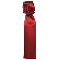 Premier Scarf - Ladies/Womens Plain Business Scarf - One Size, Red