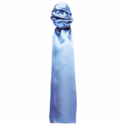 Premier Scarf - Ladies/Womens Plain Business Scarf - One Size, Mid Blue