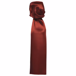 Premier Scarf - Ladies/Womens Plain Business Scarf - One Size, Burgundy