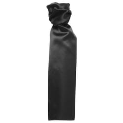 Premier Scarf - Ladies/Womens Plain Business Scarf - One Size, Black