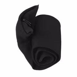 Premier Tie - Mens Plain Workwear Clip On Tie - One Size, Black