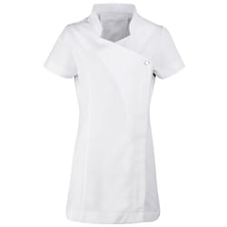 Premier Ladies/Womens *Blossom* Tunic / Health Beauty & Spa / Workwear - 18, White