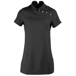 Premier Ladies/Womens *Mika* Tunic / Health Beauty & Spa / Workwear - 12, Black
