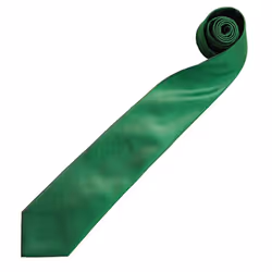 Premier Mens âColoursâ Plain Fashion / Business Tie - One Size, Emerald