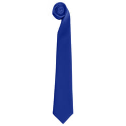 Premier Tie - Men Plain Work Tie - One Size, Royal