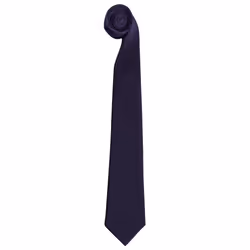Premier Tie - Men Plain Work Tie - One Size, Navy