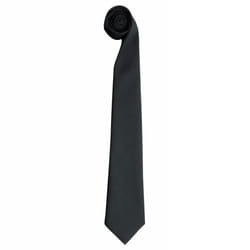 Premier Tie - Men Plain Work Tie - One Size, Bottle Green