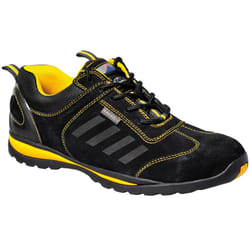 Portwest Unisex Steelite Lusun Safety Trainer / Footwear - 6.5, Black
