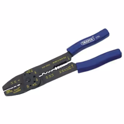 Draper 13656 5 Way Crimping Tool, 32.1cm x 11.8cm x 2.3cm, Black