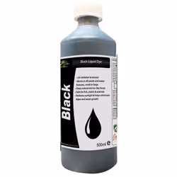 ) Hydra Black Liquid Dye - 500ml (upto 2,125L
