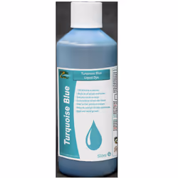 ) Hydra Turquoise Blue Liquid Dye - 500ml (upto 12,500L
