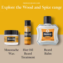 Proraso Hot Oil Beard Treatment Set   0.6 Fl z (Pack of 1)