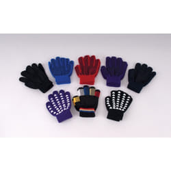 Harlequin Childrens Heart Logo Magic Horse Riding Gloves - Purple, One Size