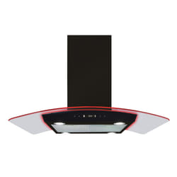 CDA EKP90BL cooker hood Wall-mounted Black 336 m³/h