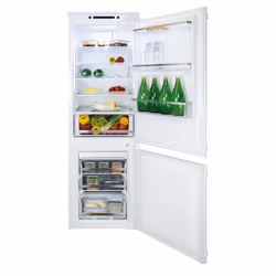 CDA FW927 Integrated 70/30 combination fridge freezer, 246 L, No Frost (fridge), N-ST, 3 kg/24h, F, White