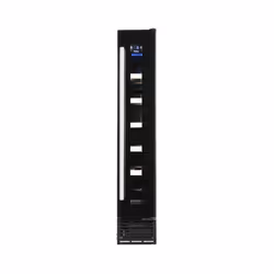 Amica AWC150BL wine cooler Compressor wine cooler Freestanding Black 6 bottle(s)