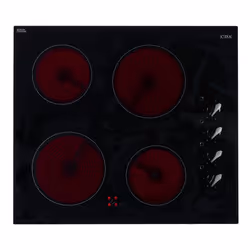 CDA HC6212FR hob Black Built-in 57.5 cm Ceramic 4 zone(s) - Additional view 5
