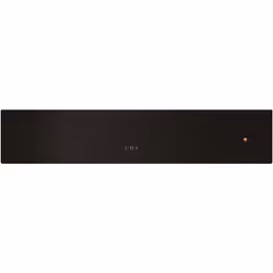 CDA 14cm High Warming Drawer - Black