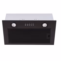 Extractor Fan Under Canopy 2 Speed Cooker Hood 50cm Black CCA52BL CDA