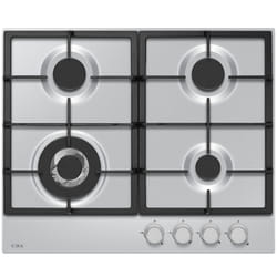 CDA HPG6200SS hob Stainless steel Built-in 60 cm Gas 4 zone(s)