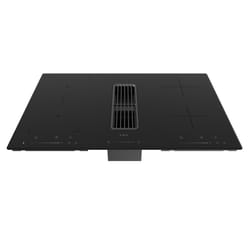 CDA HNE81FR hob Black Built-in 80.4 cm Zone induction hob 4 zone(s) Built-in hood