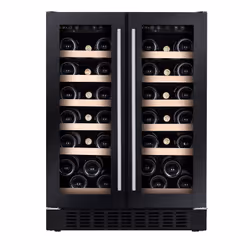 CDA CFWC624BL wine cooler Compressor wine cooler Freestanding Black 38 bottle(s)
