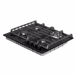 CDA HVG631MB hob Black Built-in 58 cm Gas 4 zone(s)