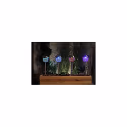Noma Solar 4 Mesh Stake Lights with Colour Changing LED's