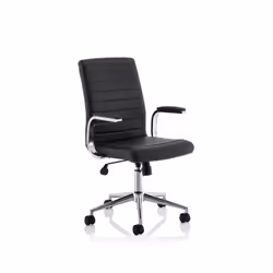 Uber cool and comfortable Ezra features stylish stitching detail. tilting and lock mechanisms and stunning chrome details suc ...