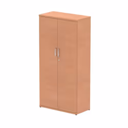 Dynamic Impulse W800 x D400 x H1600mm 3 Shelf Cupboard Beech Finish -