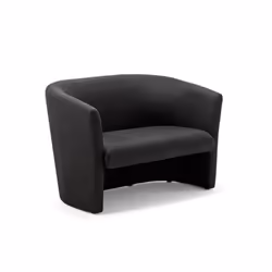 Traditional full Soft Bonded Leather or soft fabric tub chair gives you a practical and cost effective solution for your rece ...