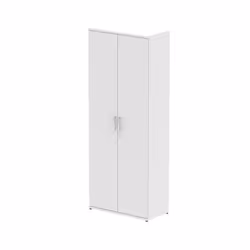 Dynamic Impulse W800 x D400 x H2000mm 4 Shelf Cupboard White Finish -
