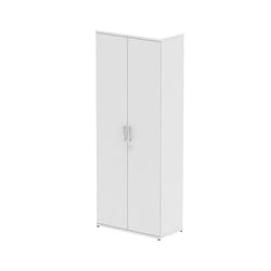 Dynamic Impulse W800 x D400 x H2000mm 4 Shelf Cupboard White Finish -