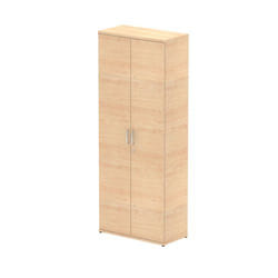 Dynamic Impulse W800 x D400 x H2000mm 4 Shelf Cupboard Maple Finish -