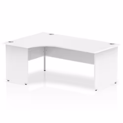 Dynamic Impulse Contract Left Hand Crescent Radial Panel End Desk W180