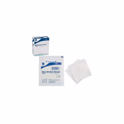 Premier 1860 Sterile Non-Woven Swabs 4 Ply 7.5 cm x 7.5 cm White Sterile 5/Pouch (Pack of 25)