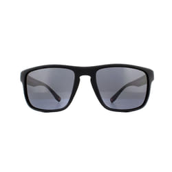 Montana Sunglasses SP314 Black Rubber Smoke Polarized
