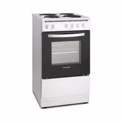 500mm Single Electric Oven & Grill White