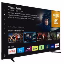 Bush 4K Smart TV 58UT24SB 58" Ultra HD HDR LED TiVo Freely TV Black