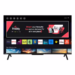 Toshiba 43UV2F53DB, 109.2 cm (43"), 3840 x 2160 pixels, DLED, Smart TV, Wi-Fi, Black