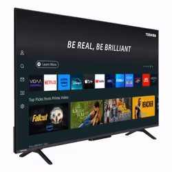 Toshiba 50UV2F53DB TV 127 cm (50") 4K Ultra HD Smart TV Wi-Fi Black 350 cd/m²
